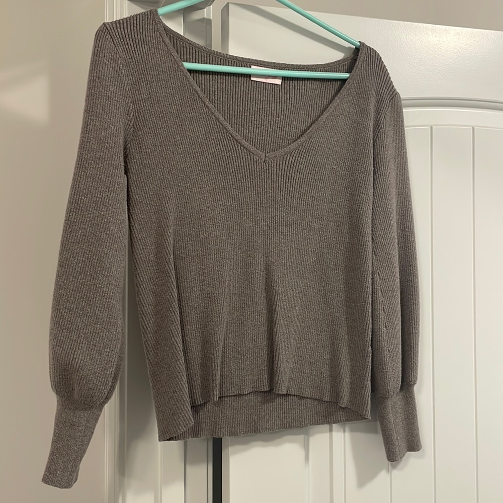Pink lily sweater